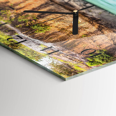 Square kitchen clock Cliff