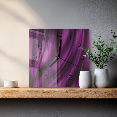 Square kitchen clock Abstraction