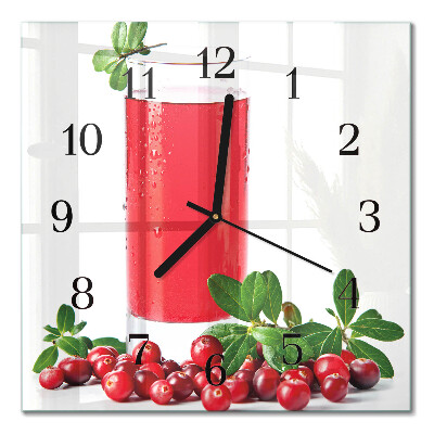 Square wall clock Cranberries