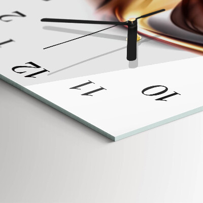 Square wall clock Abstraction