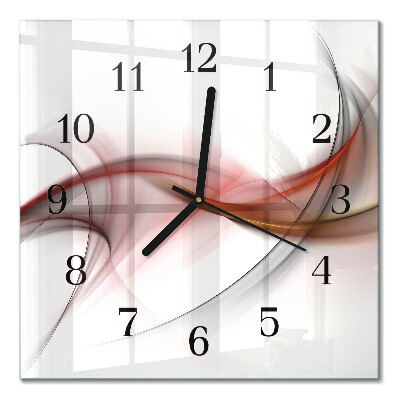 Square wall clock Abstraction