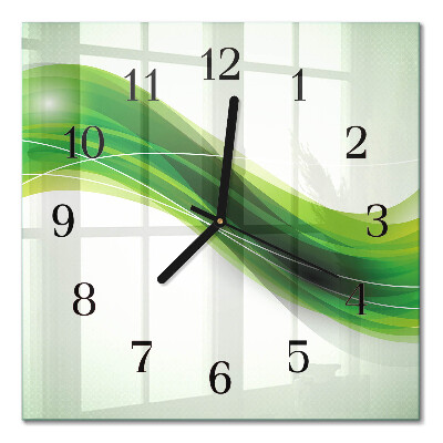 Square kitchen clock Abstraction