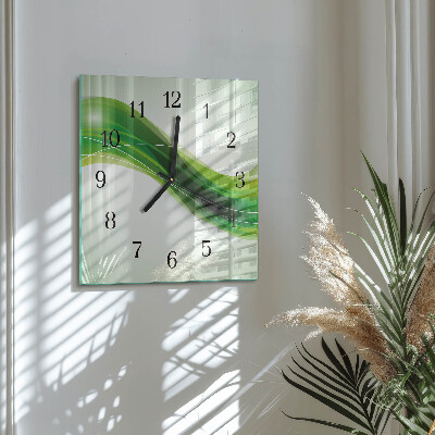 Square kitchen clock Abstraction