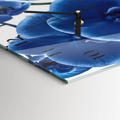 Square kitchen clock Orchid