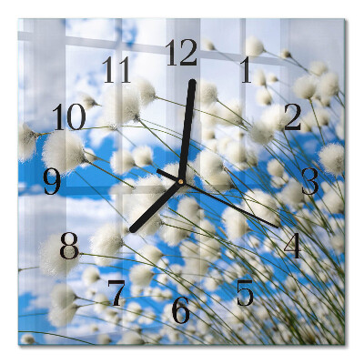 Square kitchen clock Cotton