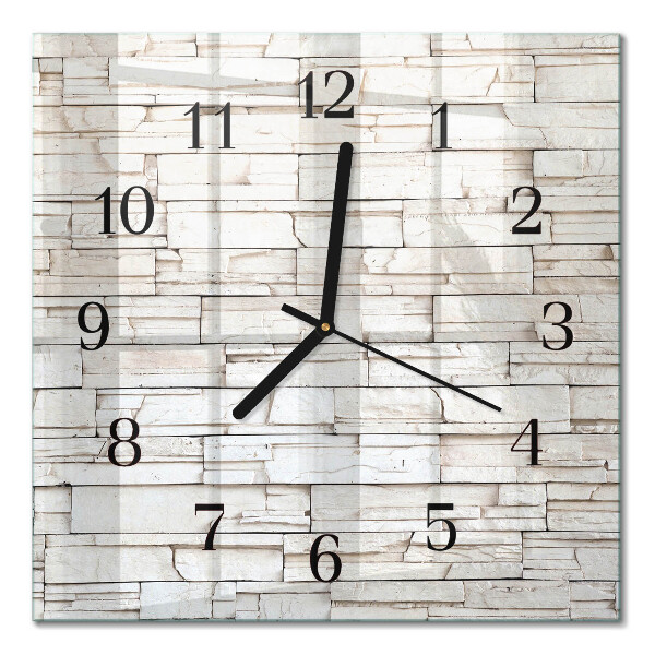 Square kitchen clock Clinker