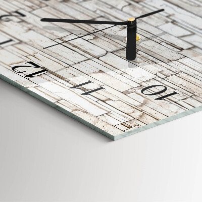 Square kitchen clock Clinker