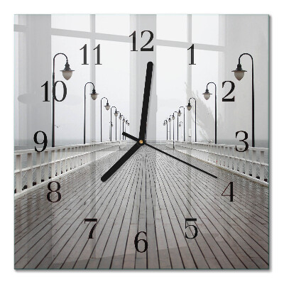 Square wall clock Pier