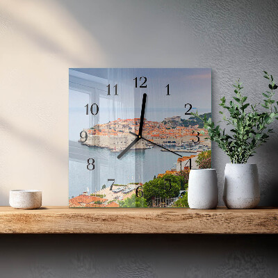 Square kitchen clock Nature's Path