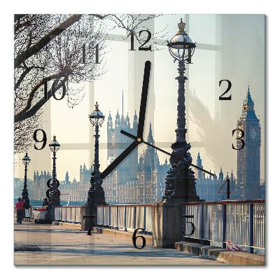 Glass clock square Lanterns