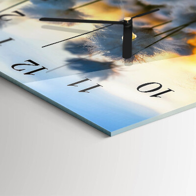 Square kitchen clock Cotton