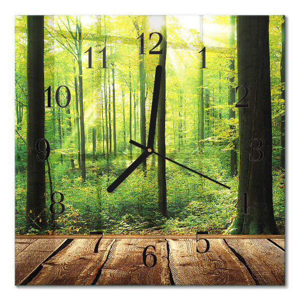 Square kitchen clock Us