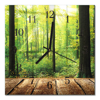 Square kitchen clock Us