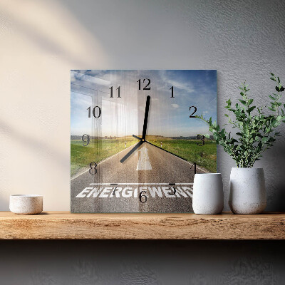 Square wall clock Field Path