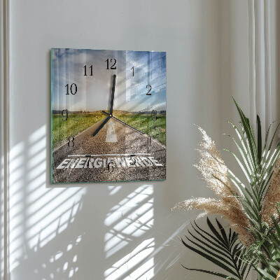 Square wall clock Field Path