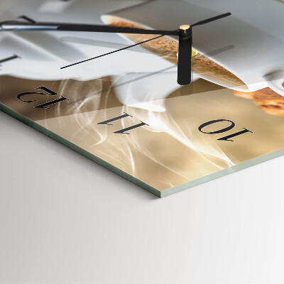 Square kitchen clock Mug