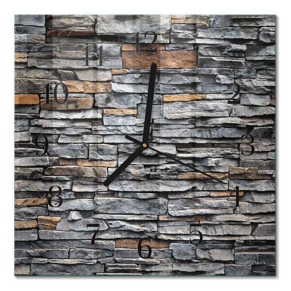 Square kitchen clock Clinker