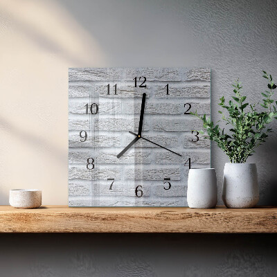 Square kitchen clock Clinker