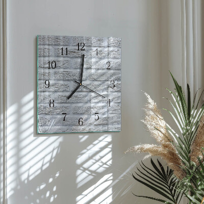 Square kitchen clock Clinker