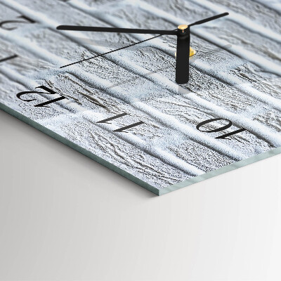 Square kitchen clock Clinker