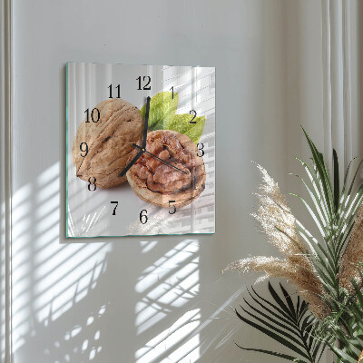 Glass clock square Nut