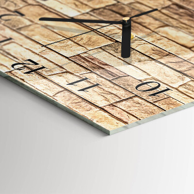 Square kitchen clock Clinker