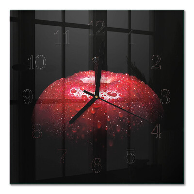Square kitchen clock Apple