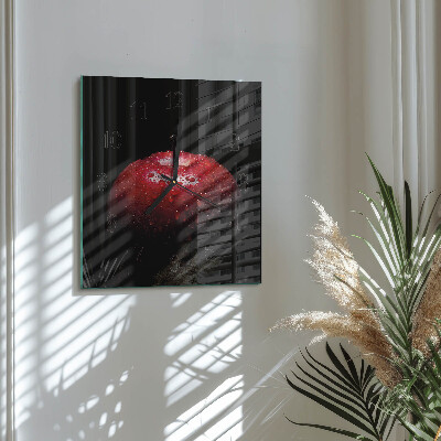 Square kitchen clock Apple