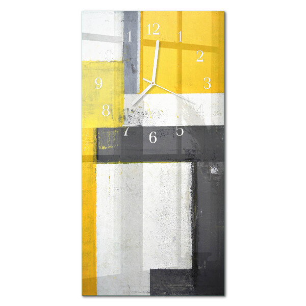 Vertical wall clock Piece
