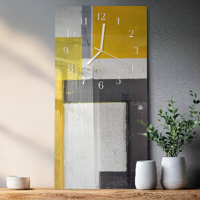 Vertical wall clock Piece