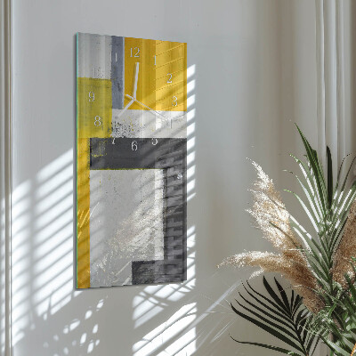 Vertical wall clock Piece