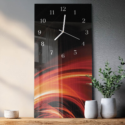 Vertical wall clock Abstraction
