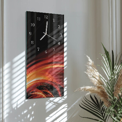 Vertical wall clock Abstraction