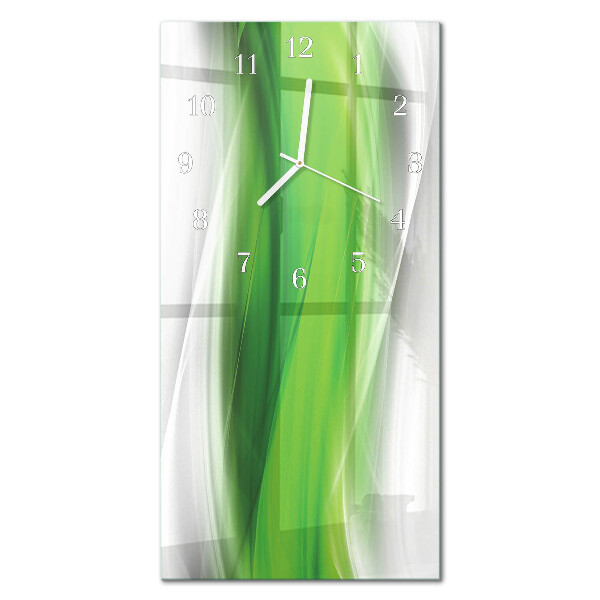 Glass clock vertical Abstraction