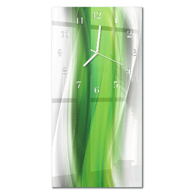 Glass clock vertical Abstraction