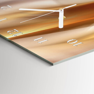 Modern vertical wall clock Abstraction