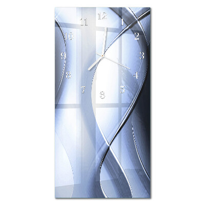 Modern vertical wall clock Abstraction