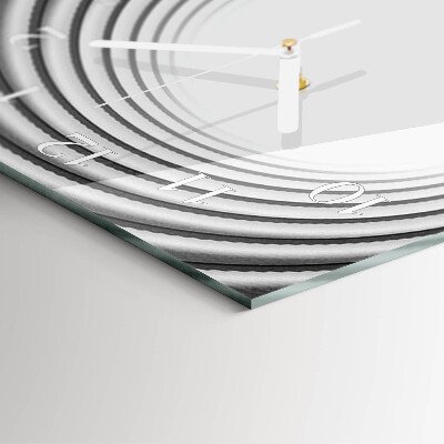 Vertical wall clock Vortex