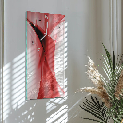 Vertical rectangular wall clock Pattern