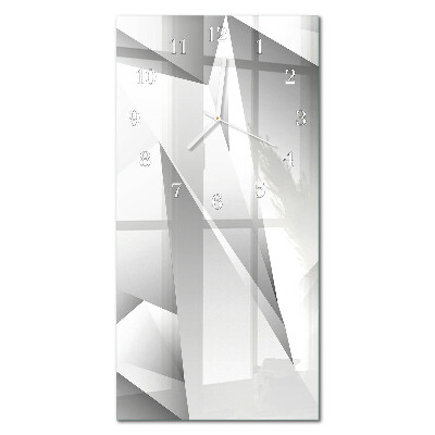 Vertical rectangular wall clock Pattern