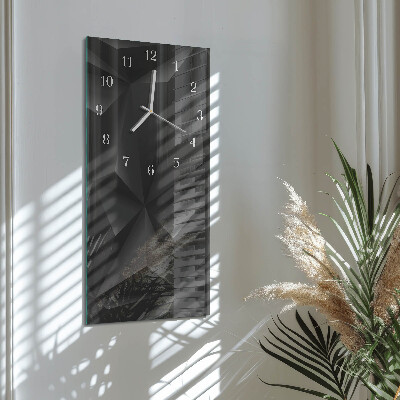 Modern vertical wall clock Pattern