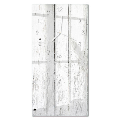 Vertical wall clock Wood