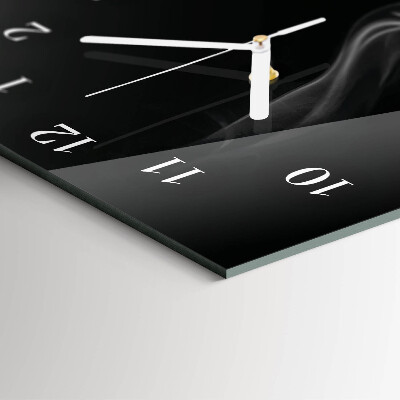 Glass wall clock vertical Mug