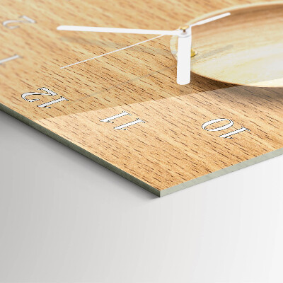 Modern vertical wall clock Spoons