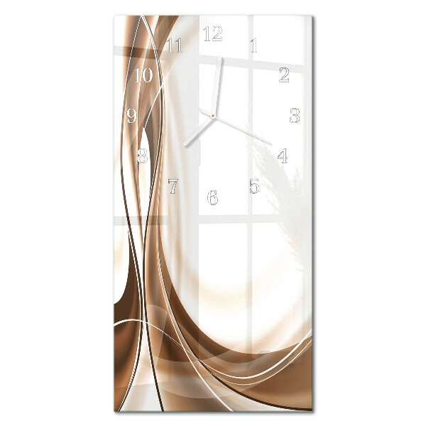 Modern vertical wall clock Pattern