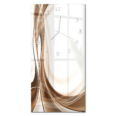 Modern vertical wall clock Pattern
