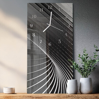 Vertical wall clock Abstraction