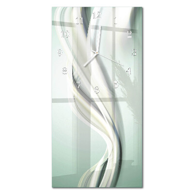 Vertical rectangular wall clock Pattern