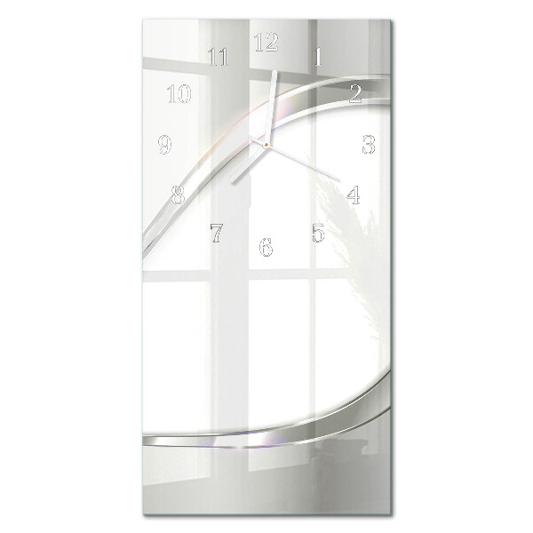 Glass clock vertical Pattern