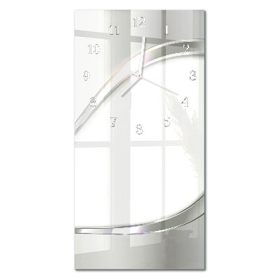Glass clock vertical Pattern